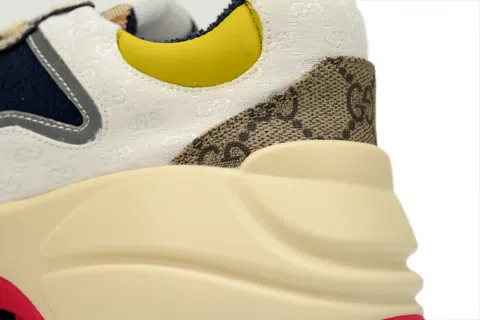 Gucci Rhyton White/Yellow Monogram – photo 5