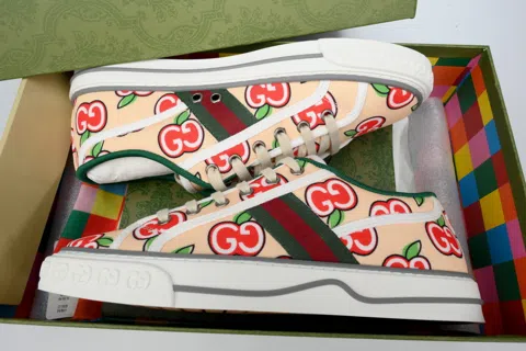 Gucci Tennis 1977 Cream/Red – photo 8