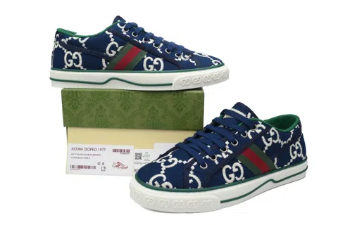 Gucci Tennis 1977 Navy/Green – photo 7