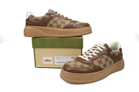 Gucci Sneakers Khaki/Brown – photo 7