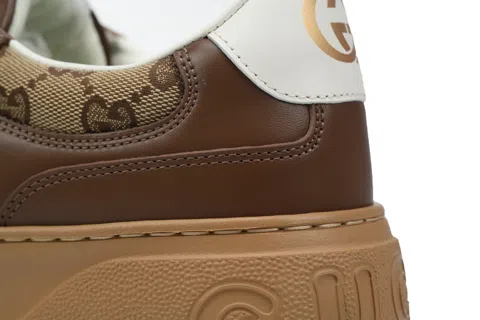 Gucci Sneakers Khaki/Brown – photo 5