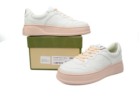 Gucci Sneakers White/Pink – photo 7