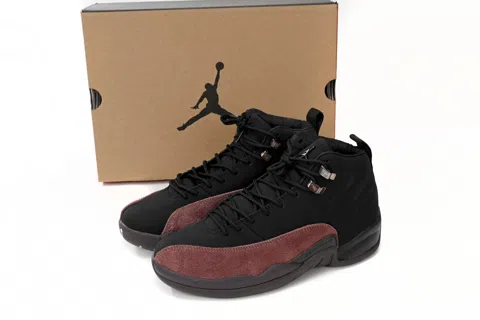 A Ma Maniére x Air Jordan 12 Black/Burgundy – photo 9