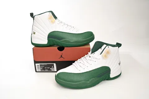 Air Jordan 12 White/Green – photo 9