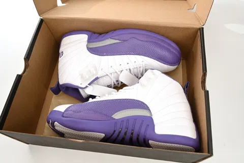 Air Jordan 12 White/Purple – photo 10