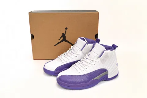 Air Jordan 12 White/Purple – photo 8