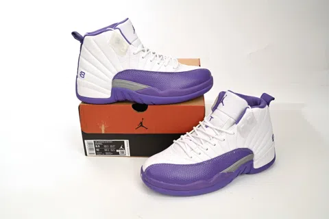 Air Jordan 12 White/Purple – photo 9