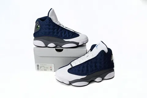 Air Jordan 13 White/Navy/Grey – photo 9