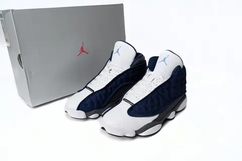 Air Jordan 13 White/Navy/Grey – photo 10