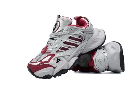 adidas XLG Runner Deluxe Silver/Burgundy – photo 4