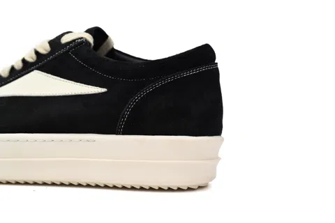 Rick Owens Vintage Low Black Suede – photo 7