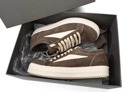 Rick Owens Sneakers Grey Suede – photo 10