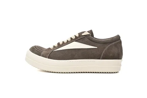 Rick Owens Sneakers Grey Suede