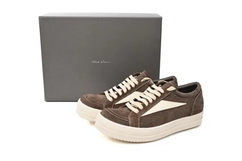 Rick Owens Sneakers Grey Suede – photo 8