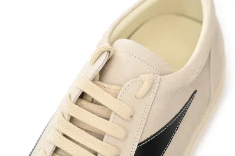 Rick Owens Vintage Low White Suede – photo 10