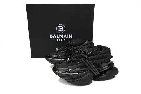 Balmain Sneakers Triple Black – photo 8