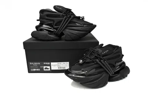 Balmain Sneakers Triple Black – photo 9