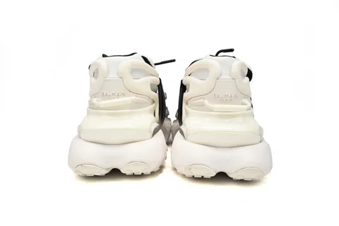 Balmain Sneakers White/Black – photo 4