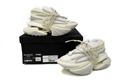 Balmain Sneakers Triple White – photo 9