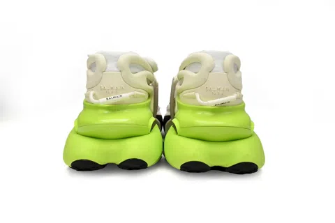 Balmain Sneakers Black/White/Green – photo 4