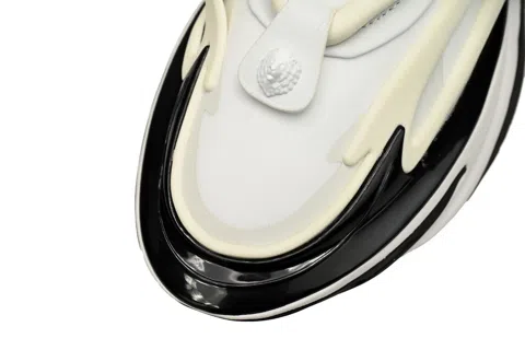 Balmain Sneakers Black/White/Green – photo 7