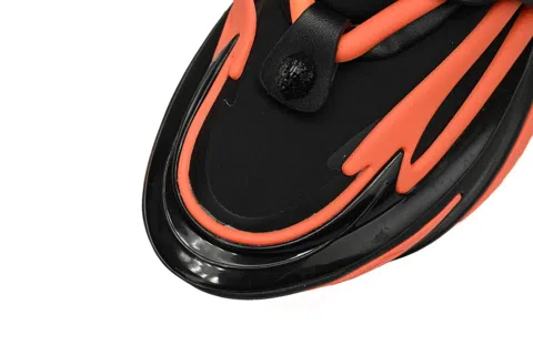 Balmain Sneakers Black/Orange – photo 7