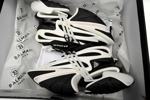 Balmain Sneakers Black/White – photo 10