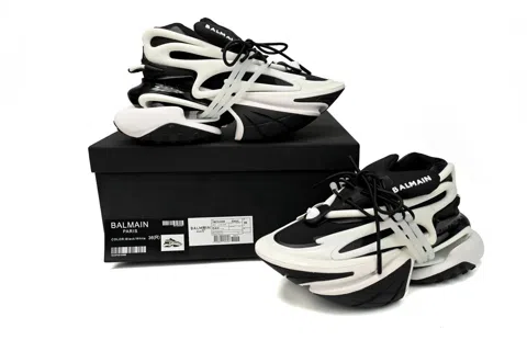 Balmain Sneakers Black/White – photo 9