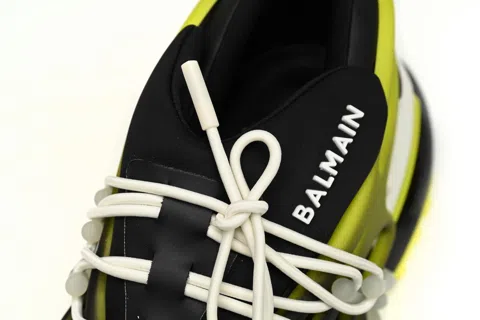 Balmain Sneakers Black/Yellow – photo 7