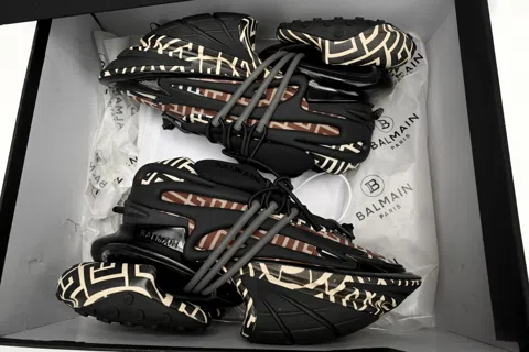 Balmain Sneakers Plaid – photo 10