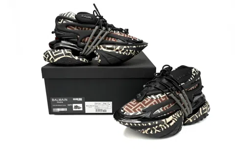 Balmain Sneakers Plaid – photo 9