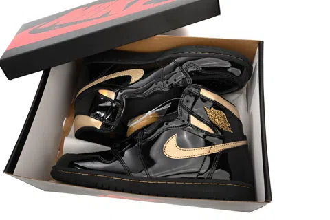 Air Jordan 1 High Black/Gold – photo 9