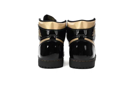 Air Jordan 1 High Black/Gold – photo 4