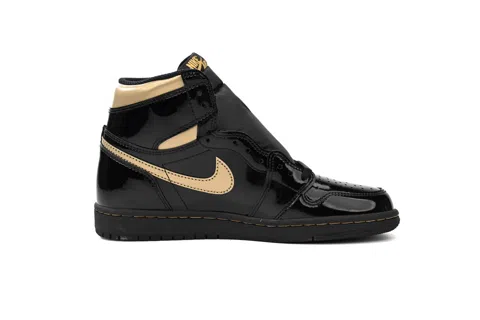 Air Jordan 1 High Black/Gold – photo 3