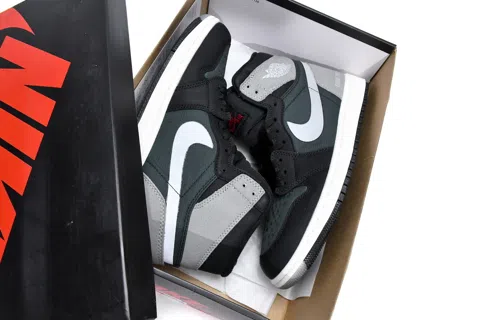 Air Jordan 1 High Black/Grey – photo 12