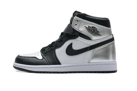 Air Jordan 1 High Silver Toe