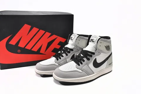 Air Jordan 1 High Grey/White/Black – photo 12