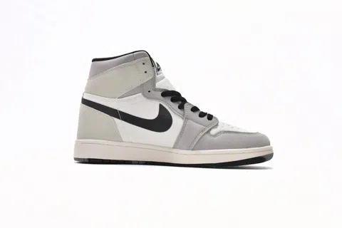 Air Jordan 1 High Grey/White/Black – photo 3