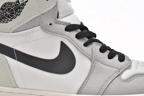 Air Jordan 1 High Grey/White/Black – photo 10