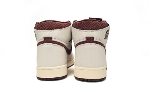 Air Jordan 1 High Sail/Burgundy – photo 4