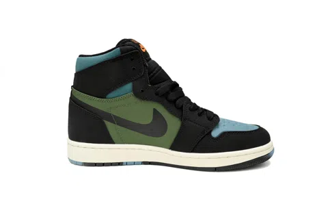 Air Jordan 1 High Black/Olive – photo 3