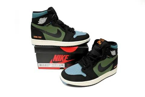 Air Jordan 1 High Black/Olive – photo 8