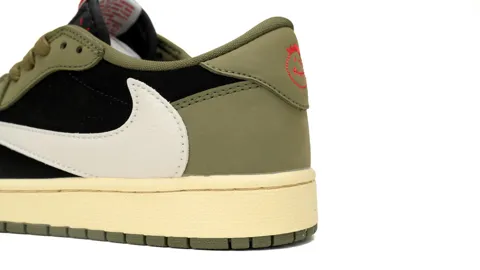 Travis Scott x Air Jordan 1 Low Black Olive – photo 7