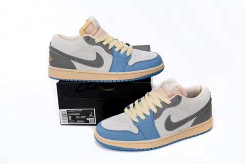 Air Jordan 1 Low University Blue/Grey – photo 10