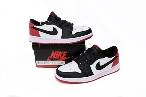 Air Jordan 1 Low Black Toe – photo 9