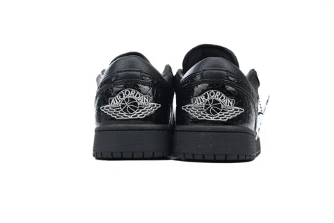 Air Jordan 1 Low Black Croc – photo 3