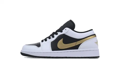 Air Jordan 1 Low Gold Swoosh