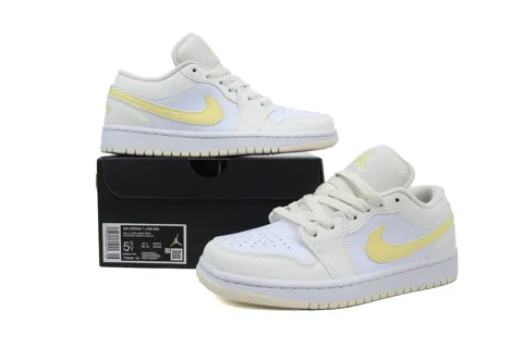 Air Jordan 1 Low White/Yellow – photo 7