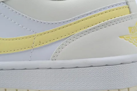 Air Jordan 1 Low White/Yellow – photo 5