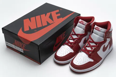 Air Jordan 1 High White/Red – photo 11